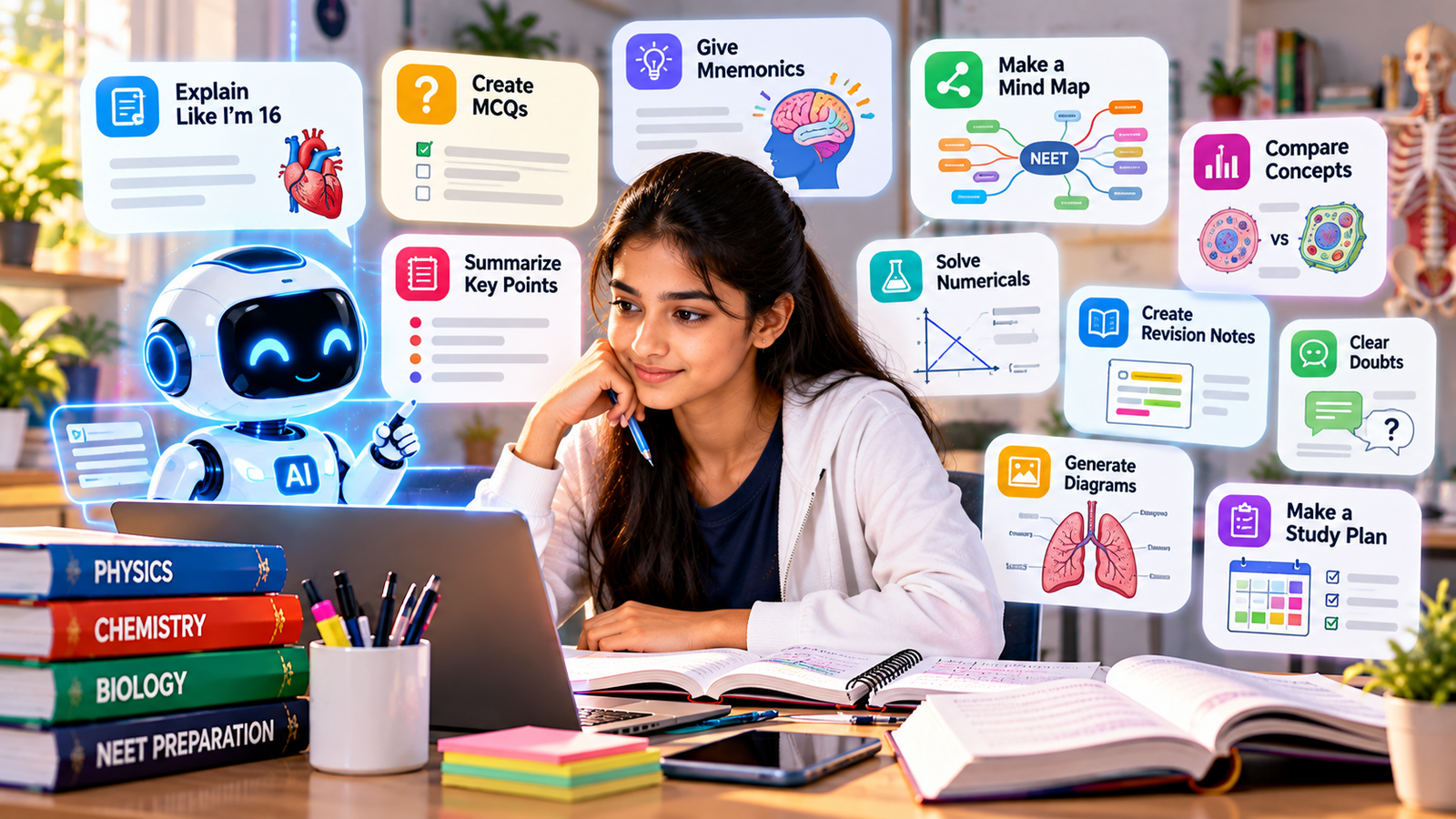 AI Prompts for NEET Students
