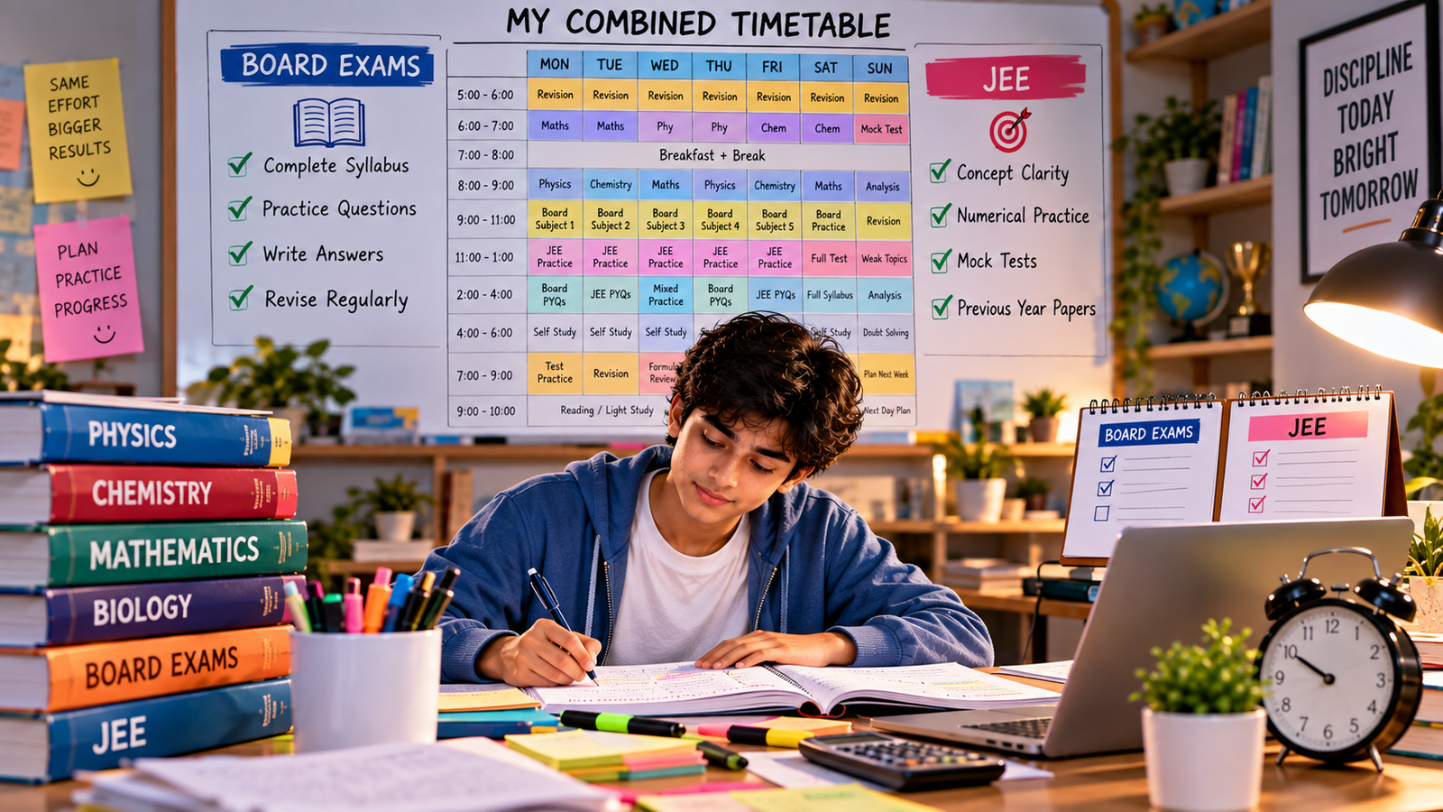 Board Exams and JEE Study Plan