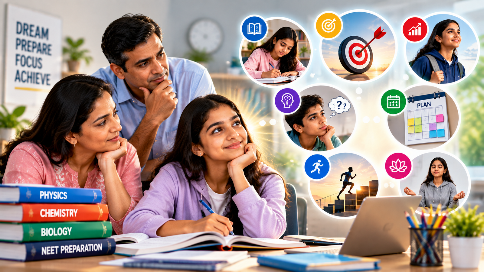 Child Ready for NEET Coaching