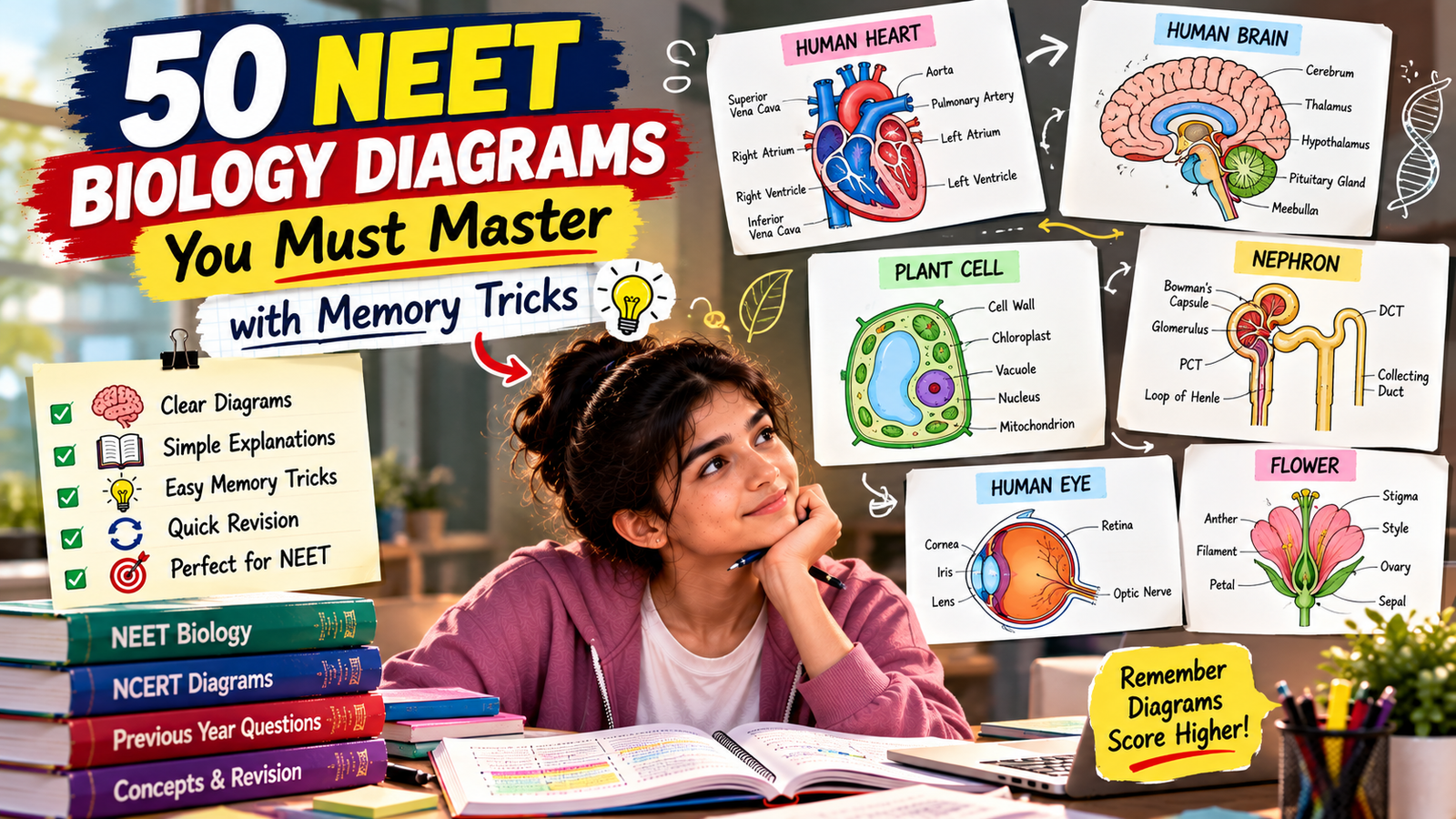 NEET Biology Diagrams